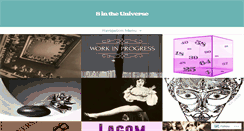 Desktop Screenshot of 8intheuniverse.com